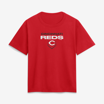 Women's Fanatics Athletic Red Cincinnati Reds Legacy T-Shirt