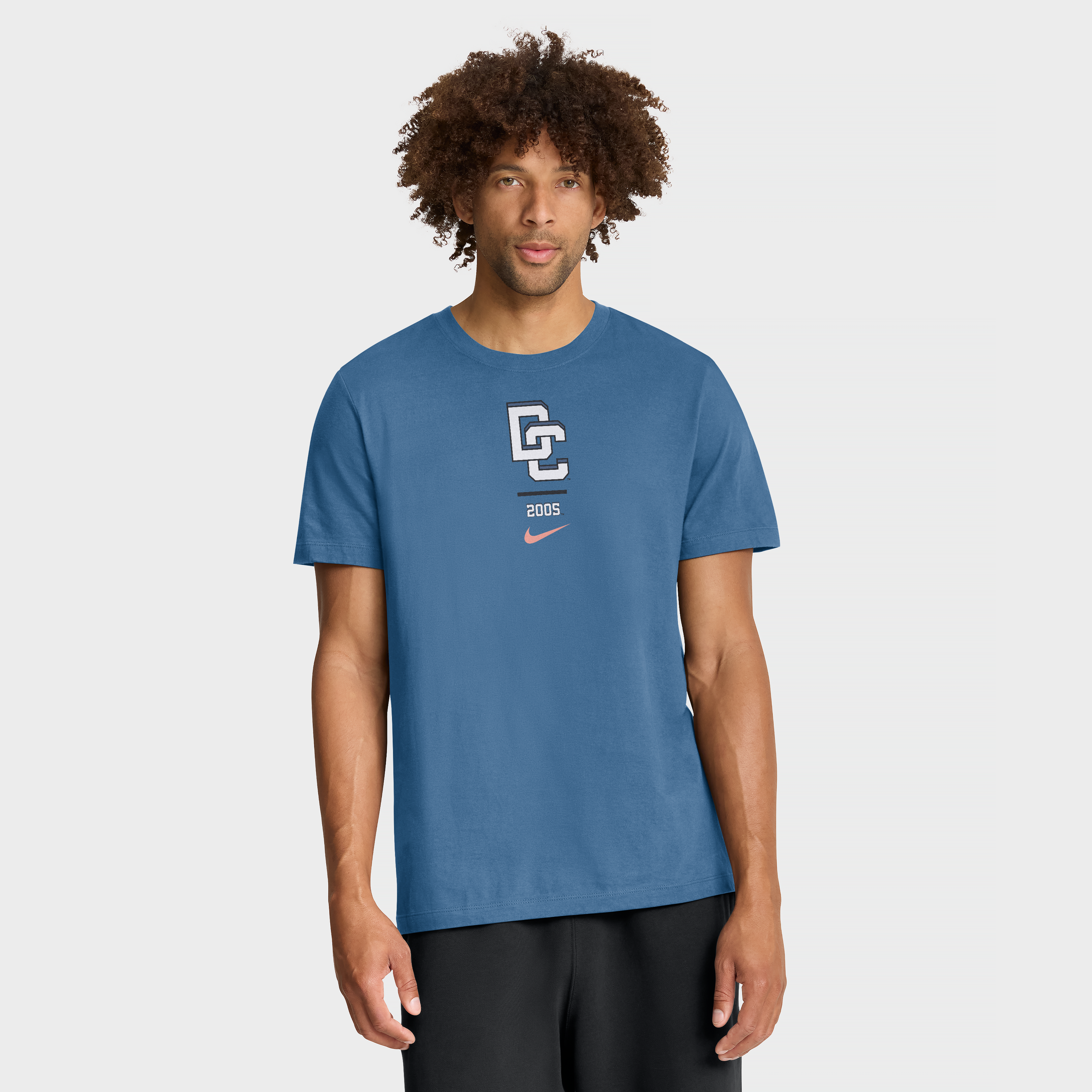 Men's Nike Blue Washington Nationals City Connect 2-Hit T-Shirt