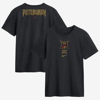 Men's Nike Black Pittsburgh Pirates 2026 City Connect 2-Hit T-Shirt