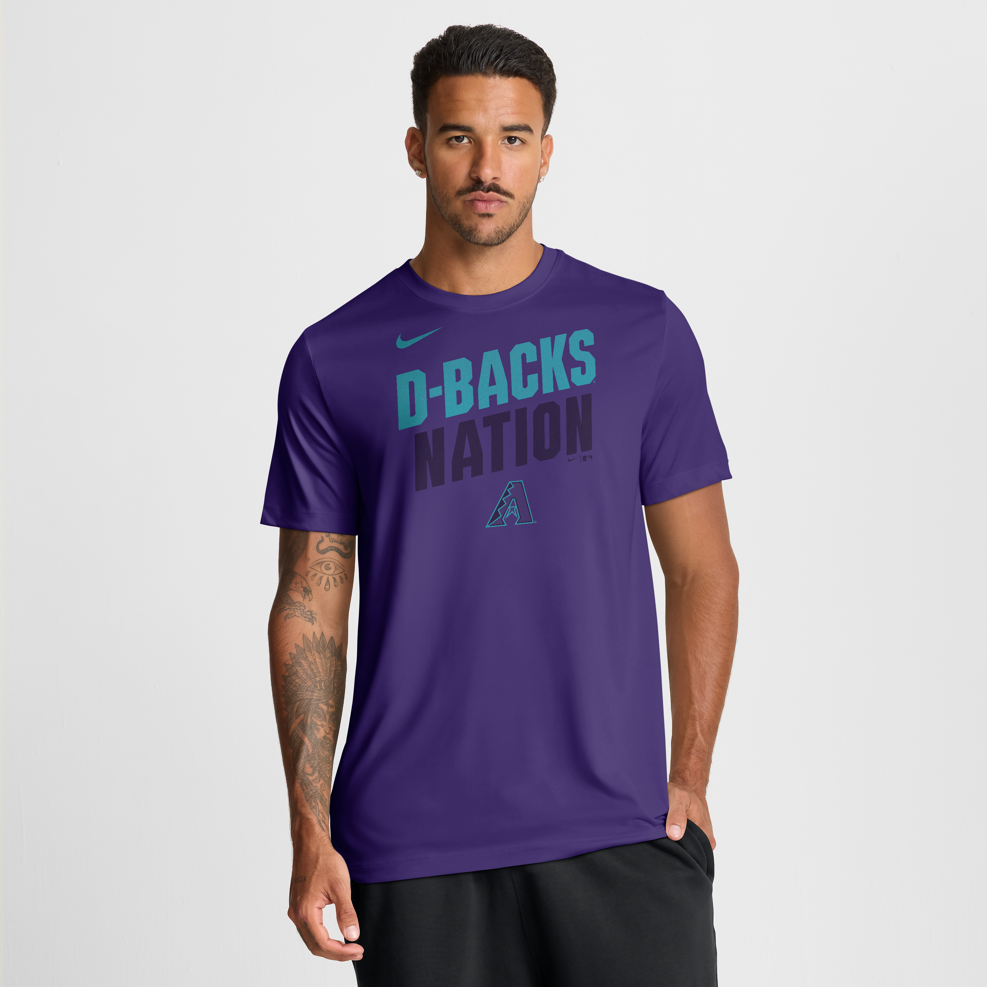 Men's Nike Purple Arizona Diamondbacks 2026 City Connect Team Phrase Script Dri-FIT T-Shirt