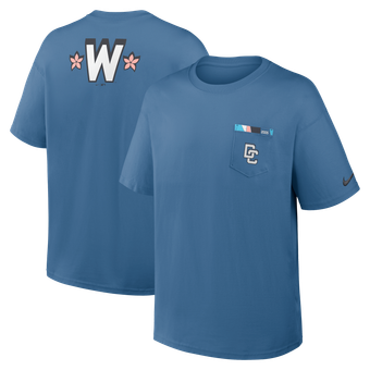 Men's Nike Blue Washington Nationals City Connect Max90 Pocket T-Shirt