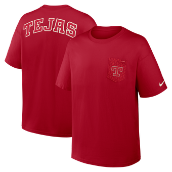 Men's Nike Red Texas Rangers City Connect Max90 Pocket T-Shirt