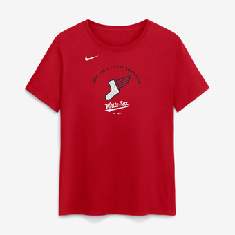 Women's Nike Red Chicago White Sox City Connect Arch T-Shirt