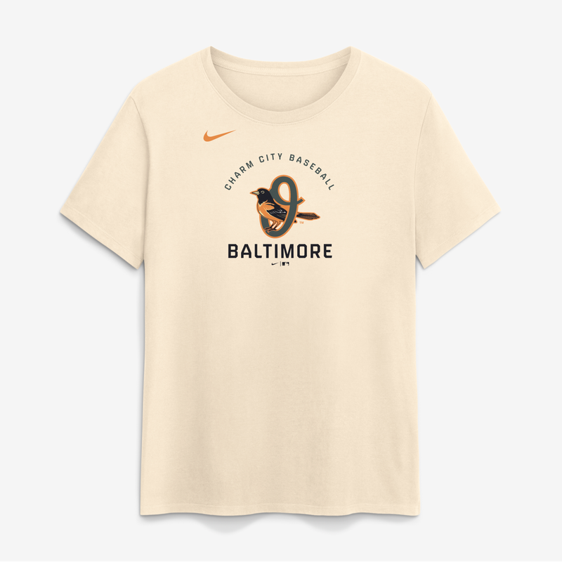 Women's Nike Cream Baltimore Orioles 2026 City Connect Arch T-Shirt
