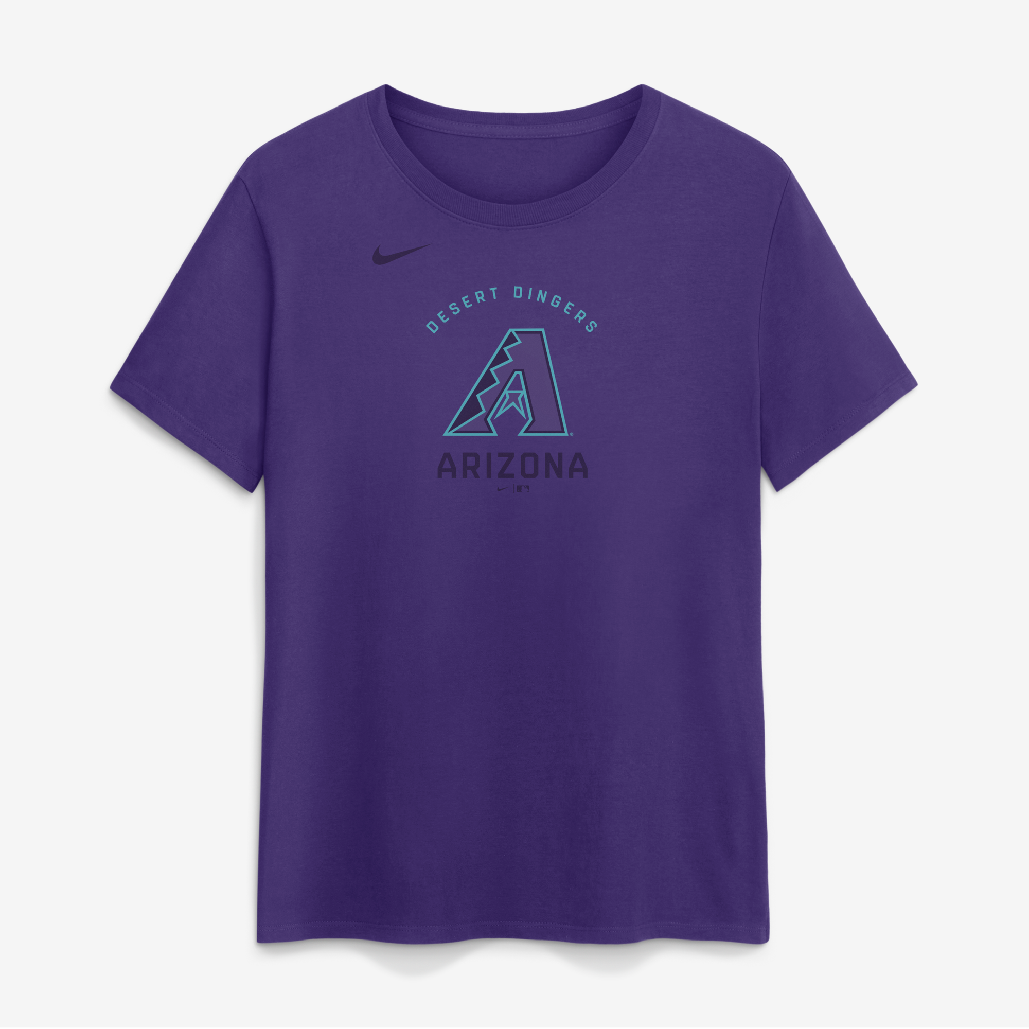 Women's Nike Purple Arizona Diamondbacks City Connect Arch T-Shirt