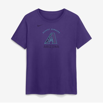 Women's Nike Purple Arizona Diamondbacks City Connect Arch T-Shirt