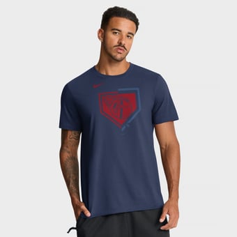 Men's Nike Navy Cleveland Guardians Icon T-Shirt