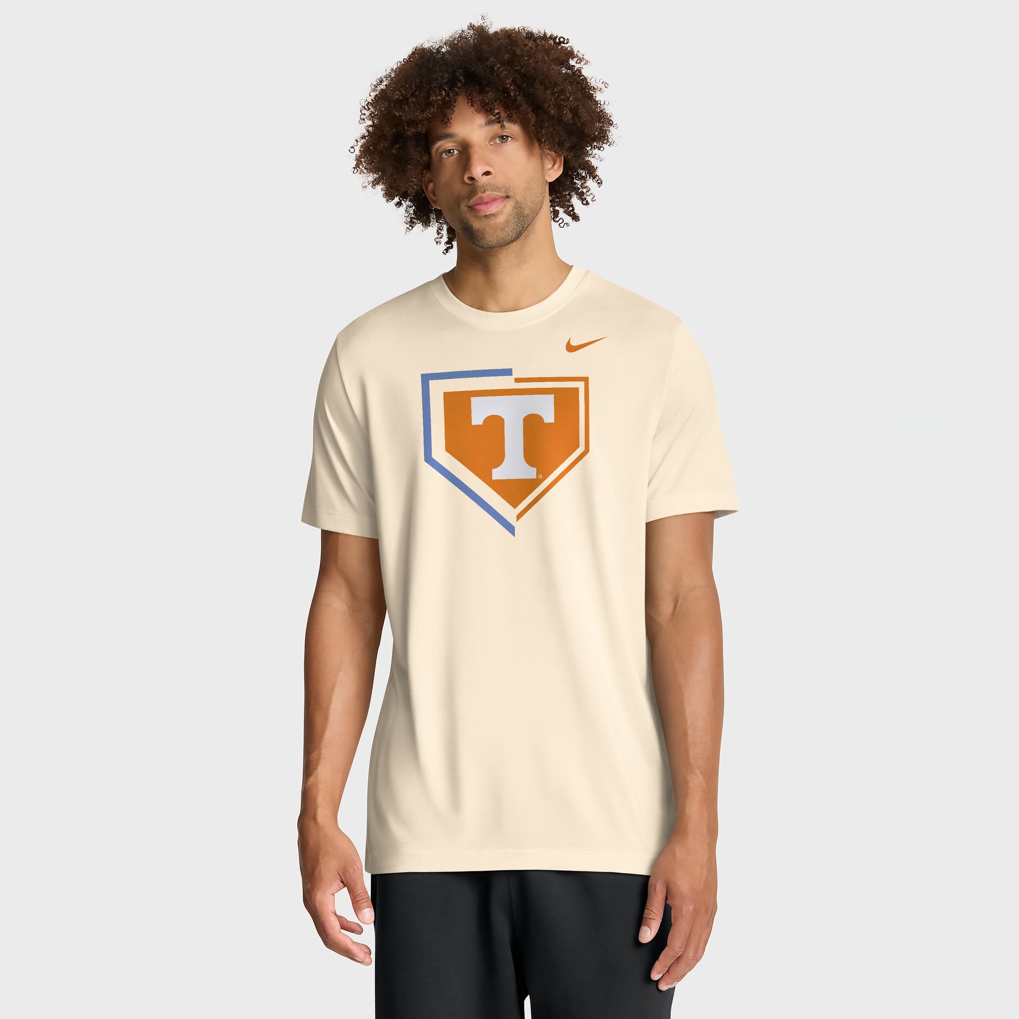 Men's Nike Natural Tennessee Volunteers Primetime Baseball Icon Legend Dri-FIT T-Shirt