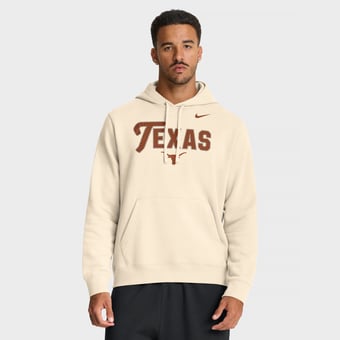 Men's Nike Natural Texas Longhorns Primetime Club Hoodie