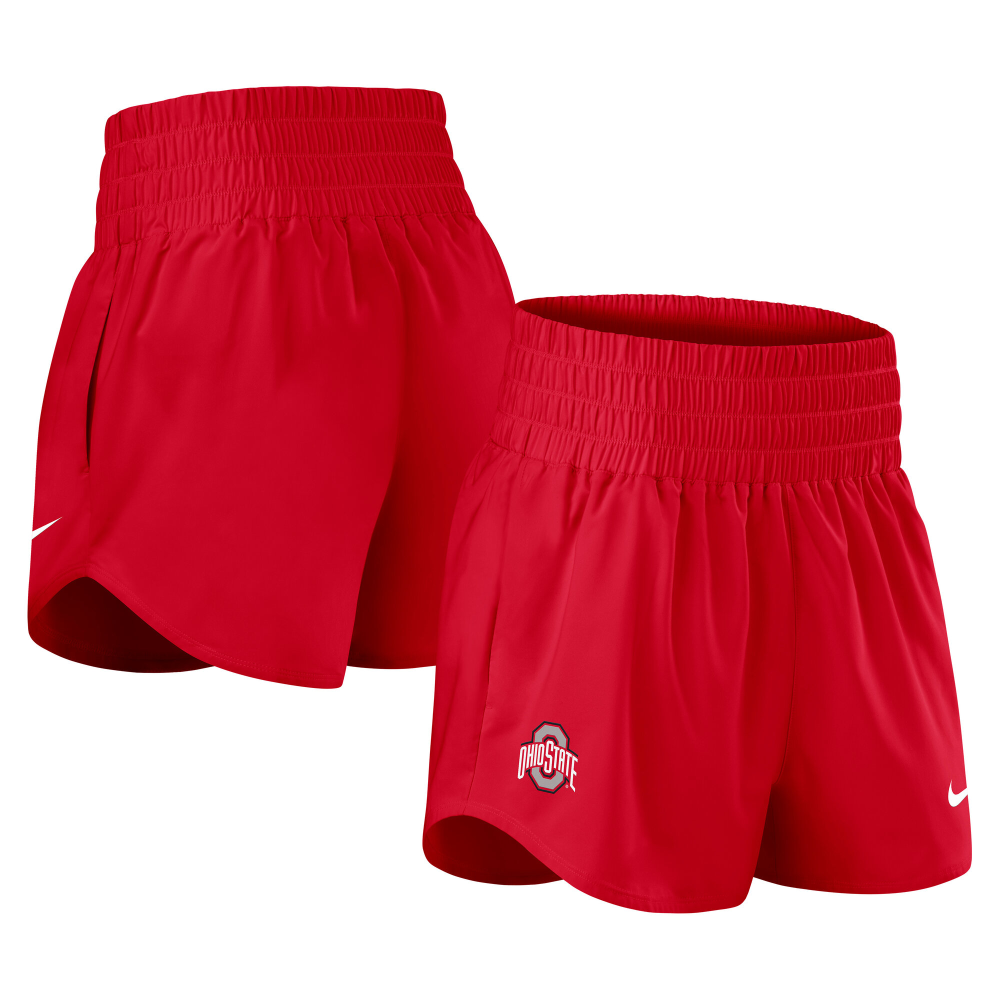 Women’s Nike Scarlet Ohio State Buckeyes Performance One Dri-FIT High-Rise Shorts Women’s Nike Scarlet Ohio State Buckeyes Performance One Dri-FIT High-Rise Shorts