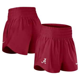 Women's Nike Crimson Alabama Crimson Tide Performance One Dri-FIT High-Rise Shorts