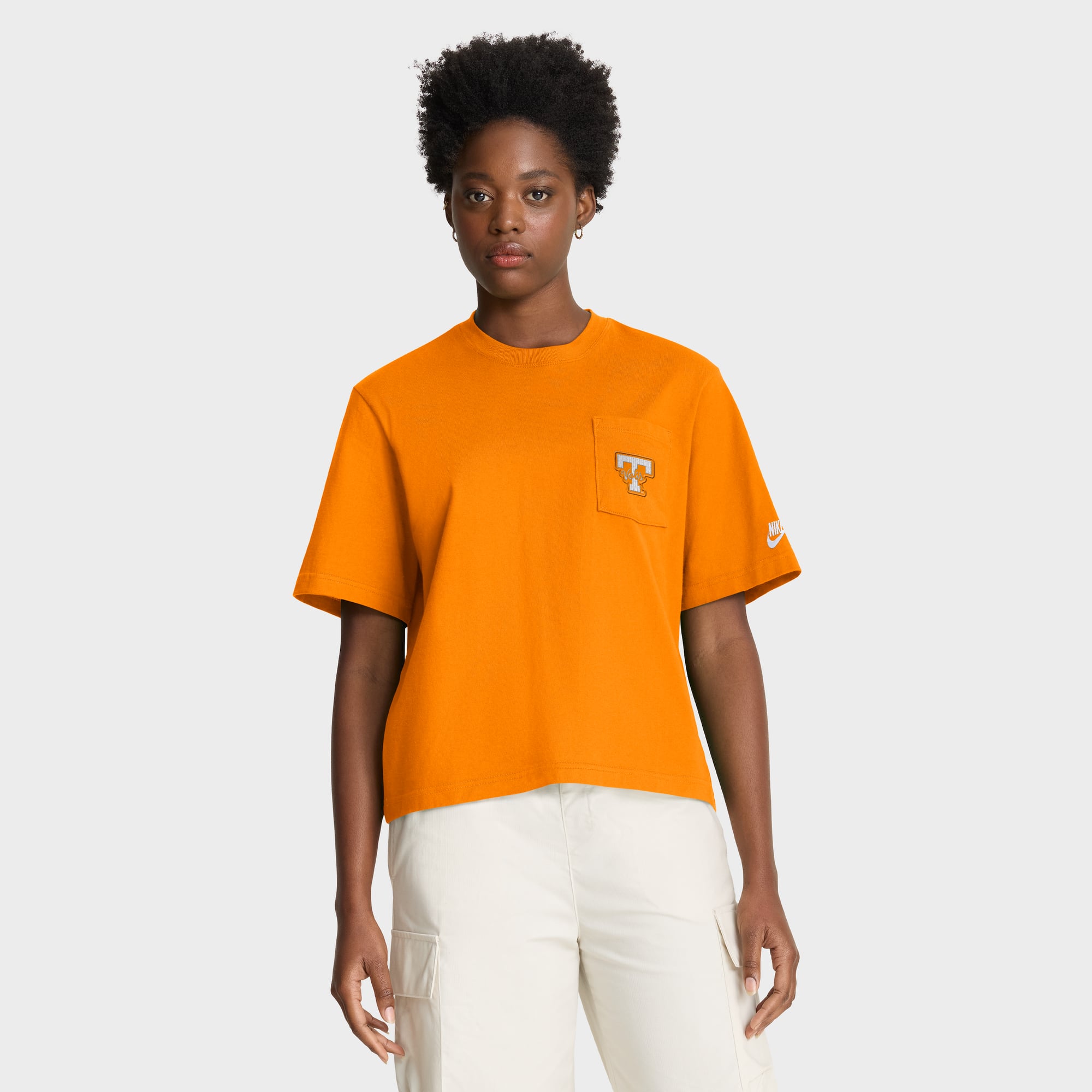 Women's Nike  Tennessee Orange Tennessee Volunteers Legacy Pocket Boxy T-Shirt