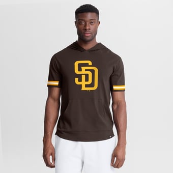 Men's Fanatics Brown San Diego Padres Optimal Play Hooded T-Shirt