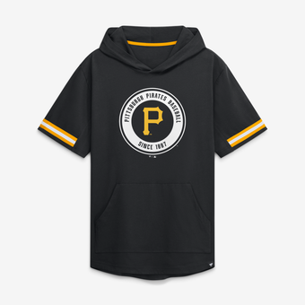 Men's Fanatics Black Pittsburgh Pirates Optimal Play Hooded T-Shirt