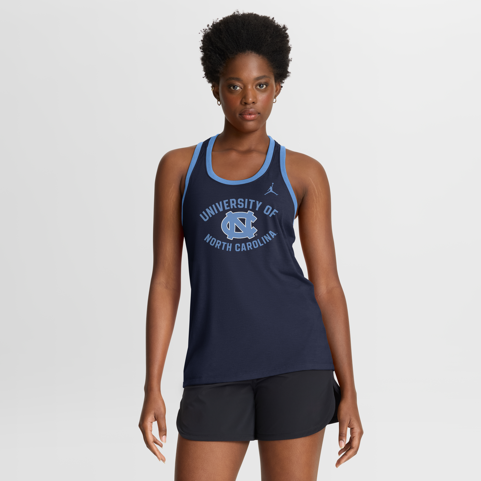 Women’s Jordan Brand Navy North Carolina Tar Heels Uni Name Tri-Blend Dri-FIT Racerback Tank Top Women’s Jordan Brand Navy North Carolina Tar Heels Uni Name Tri-Blend Dri-FIT Racerback Tank Top