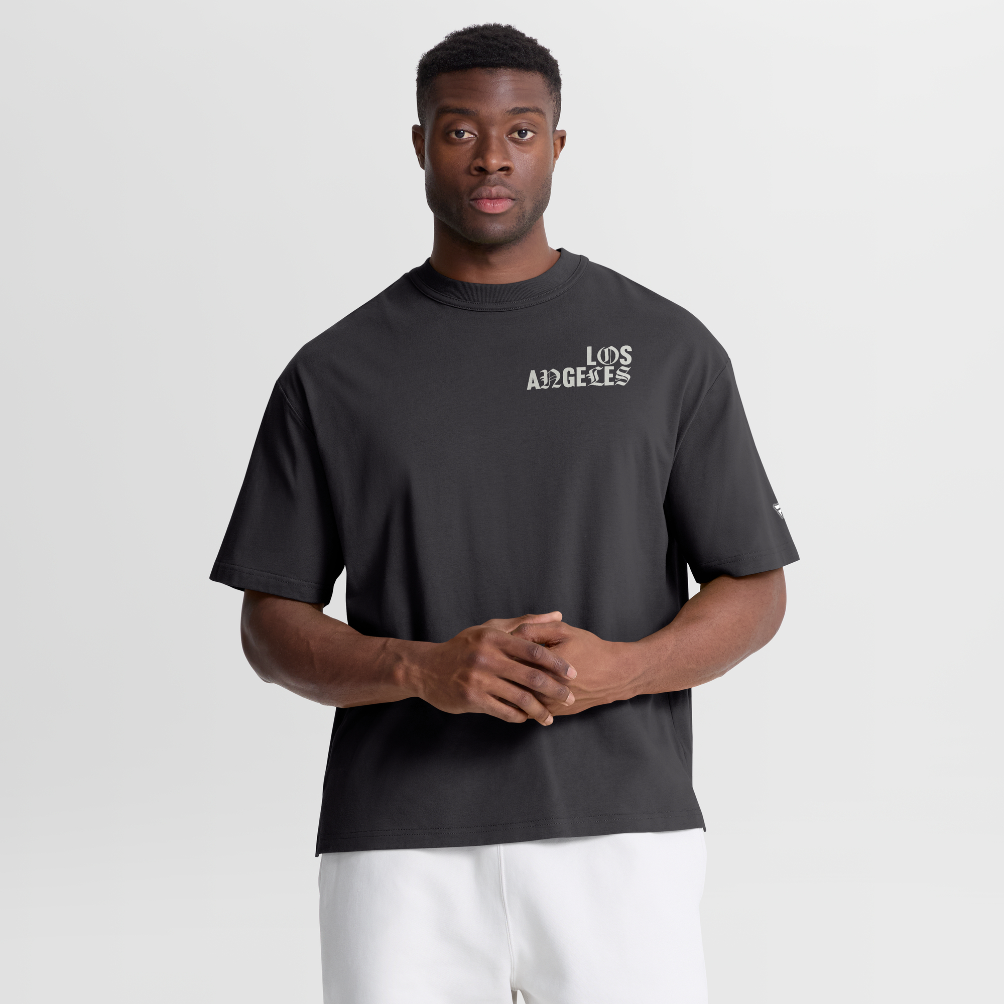 Men’s Fanatics Gray LA28 Summer Olympics Oversized Type Play T-Shirt Men’s Fanatics Gray LA28 Summer Olympics Oversized Type Play T-Shirt