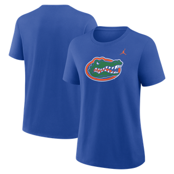 Women's Jordan Brand Royal Florida Gators Primary Logo T-Shirt