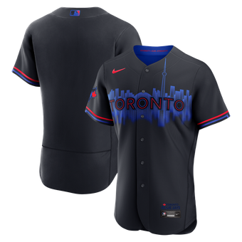 Men's Nike Navy Toronto Blue Jays City Connect Authentic Jersey