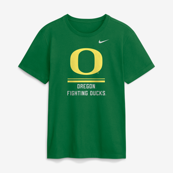 Men's Nike Green Oregon Ducks 2026 Sideline Dri-FIT T-Shirt