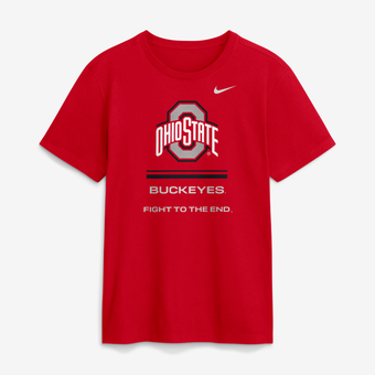 Men's Nike Scarlet Ohio State Buckeyes 2026 Sideline Dri-FIT T-Shirt