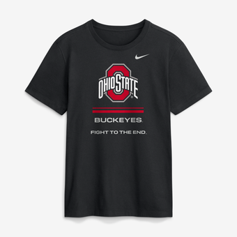 Men's Nike Black Ohio State Buckeyes 2026 Sideline Dri-FIT T-Shirt