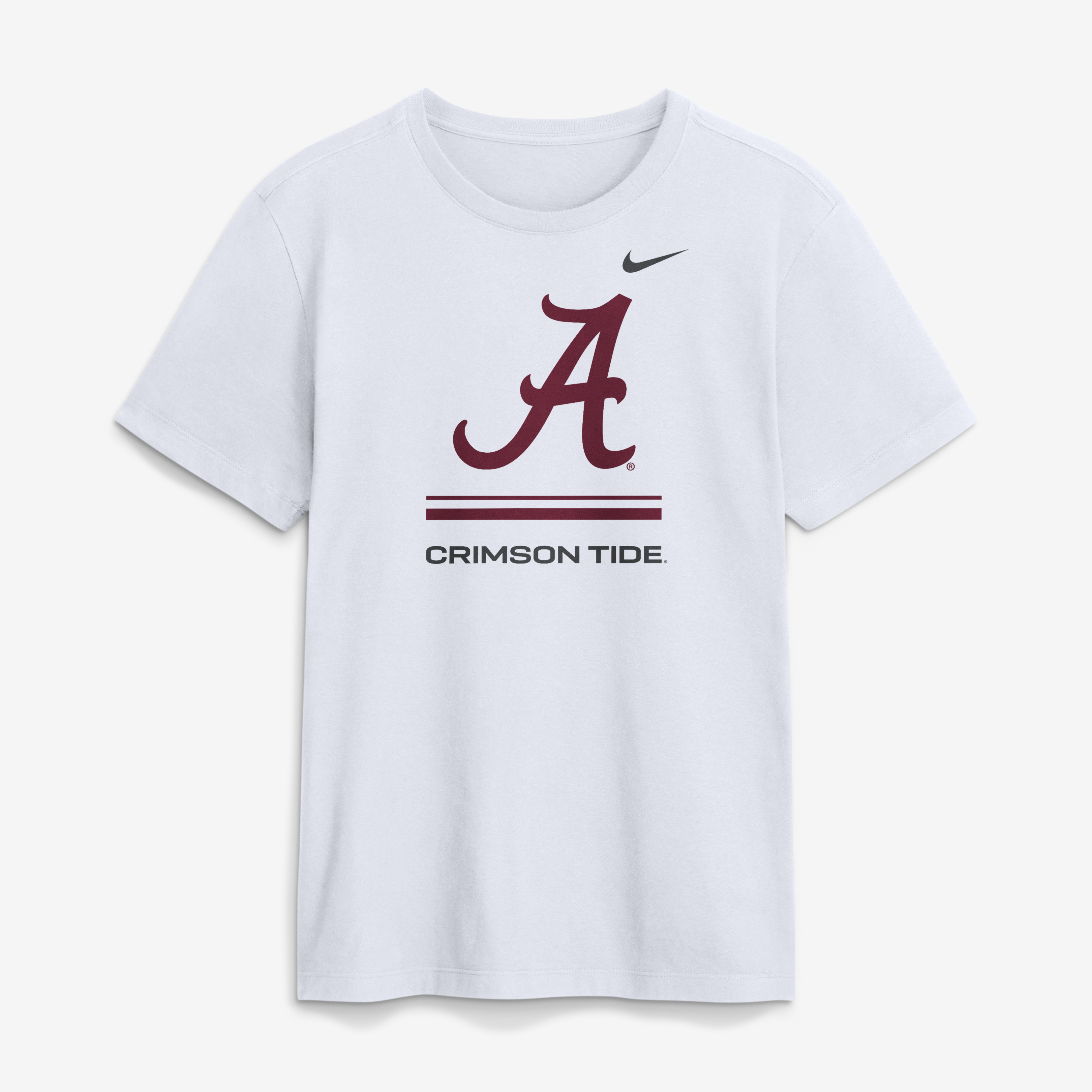 Men's Nike White Alabama Crimson Tide 2026 Sideline Dri-FIT T-Shirt