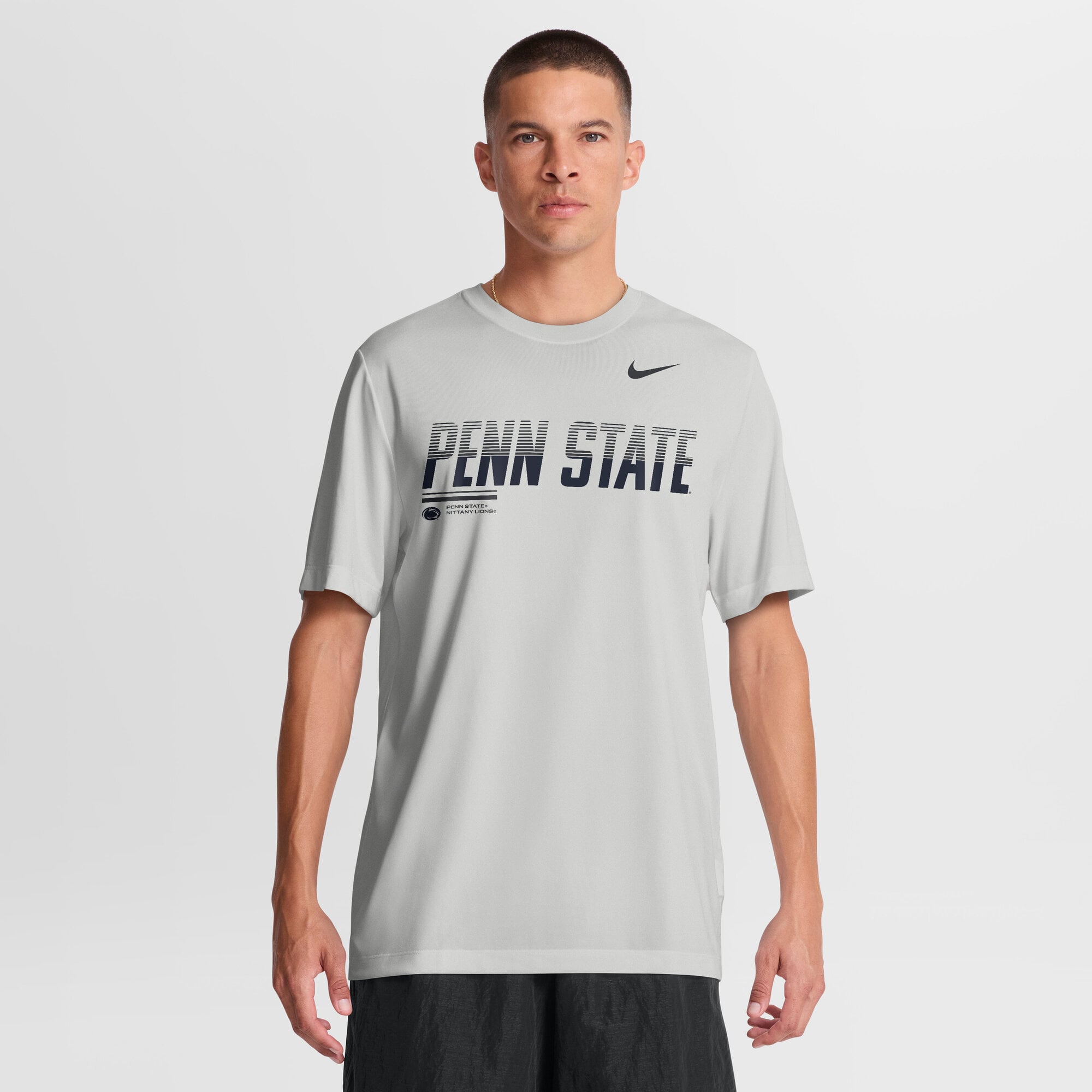 Men's Nike Gray Penn State Nittany Lions Sideline Legend Dri-FIT T-Shirt