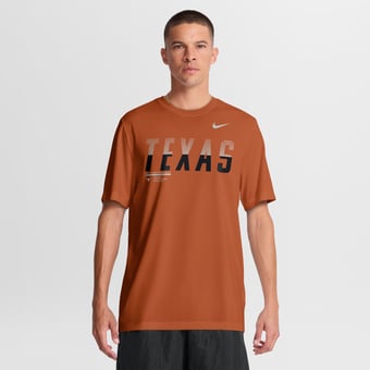 Men's Nike Texas Orange Texas Longhorns Sideline Legend Dri-FIT T-Shirt