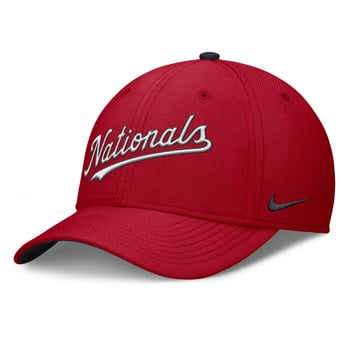 Men's Nike Red Washington Nationals Primetime Rise Dri-FIT Flex Hat