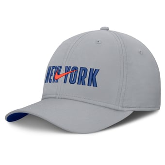 Men's Nike  Gray New York Mets Primetime Rise Dri-FIT Flex Hat