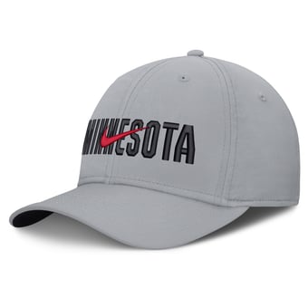Men's Nike  Gray Minnesota Twins Primetime Rise Dri-FIT Flex Hat