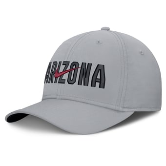 Men's Nike  Gray Arizona Diamondbacks Primetime Rise Dri-FIT Flex Hat