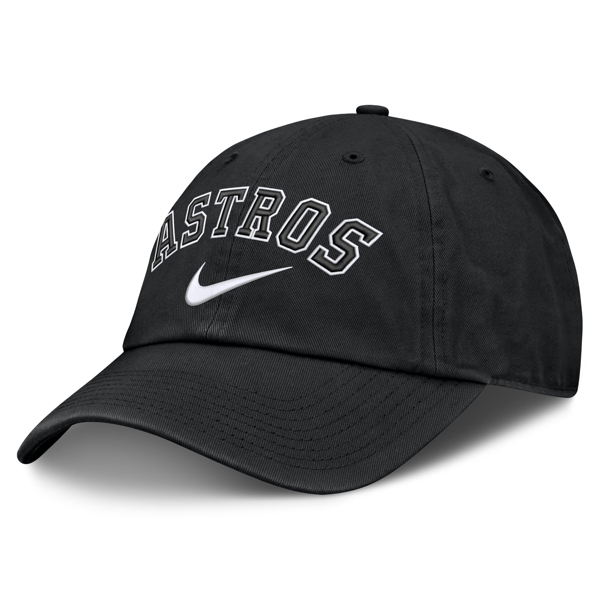 Men's Nike  Black Houston Astros Primetime Club Adjustable Hat