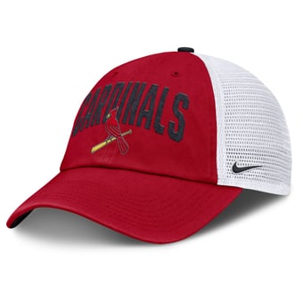 Men's Nike  Red St. Louis Cardinals Primetime Club Adjustable Trucker Hat