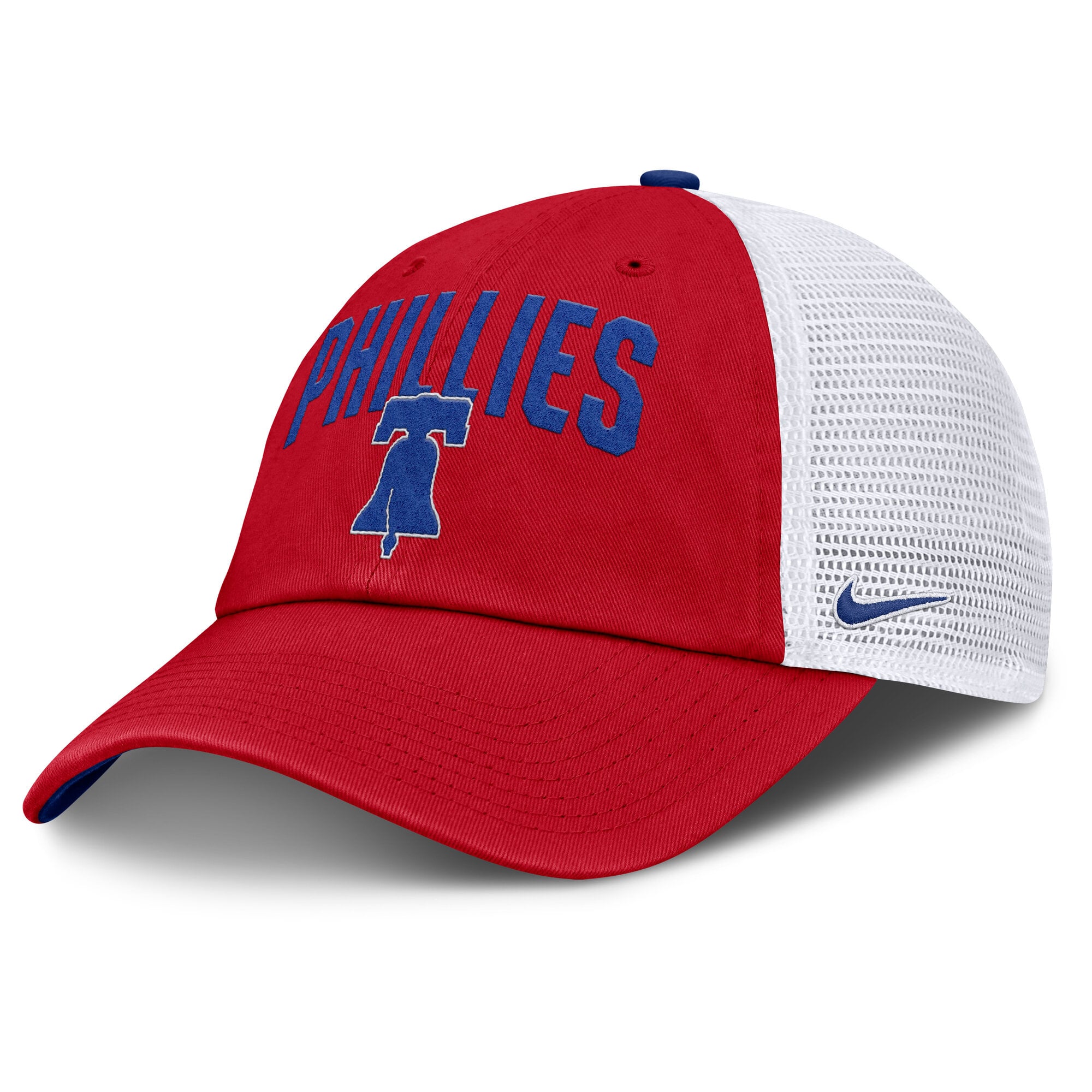 Men's Nike  Red Philadelphia Phillies Primetime Club Adjustable Trucker Hat