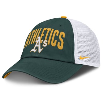 Men's Nike  Green Athletics Primetime Club Adjustable Trucker Hat