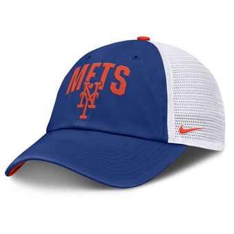 Men's Nike  Royal New York Mets Primetime Club Adjustable Trucker Hat