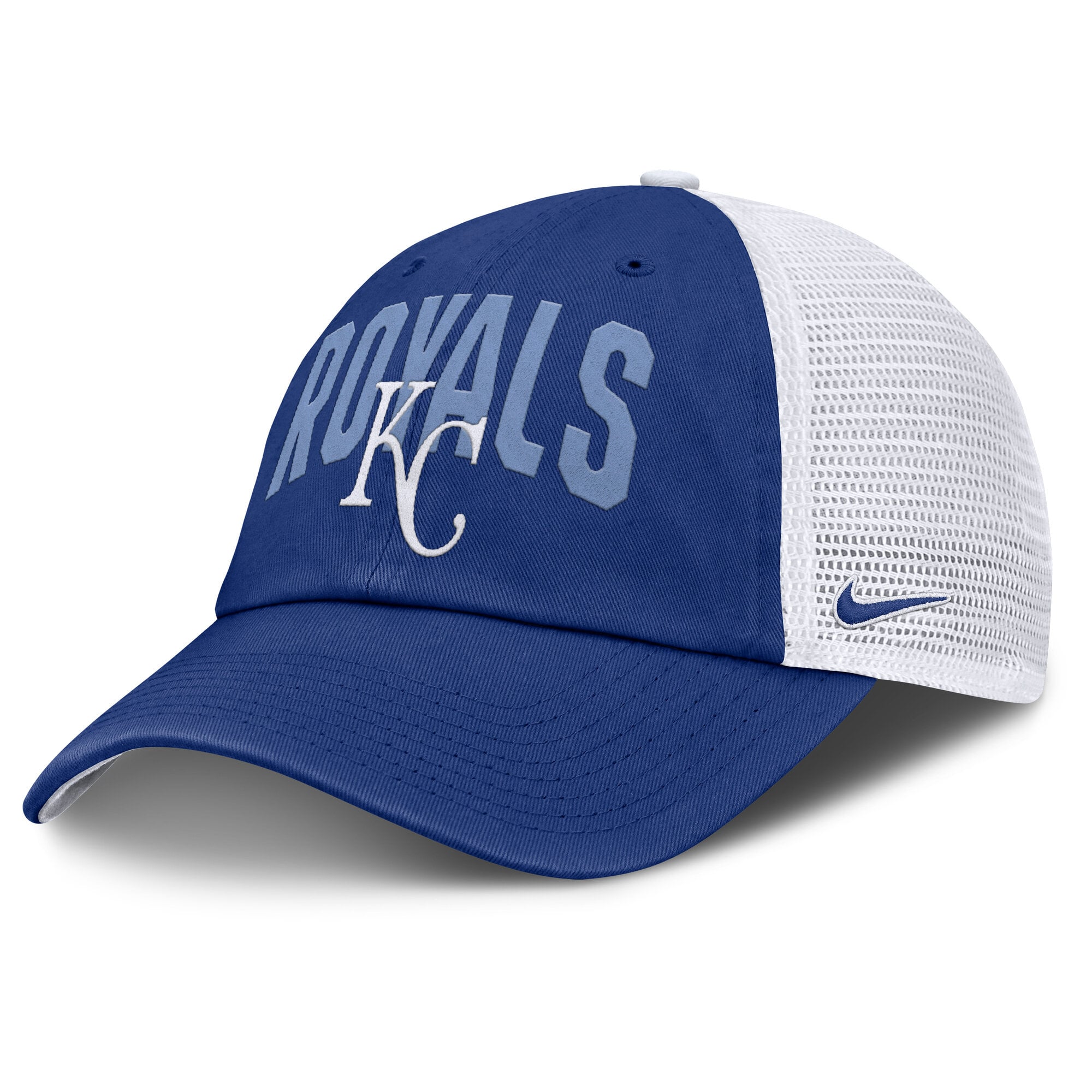 Men's Nike  Royal Kansas City Royals Primetime Club Adjustable Trucker Hat
