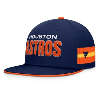 Men's Fanatics  Navy Houston Astros Pick Off Fitted Hat