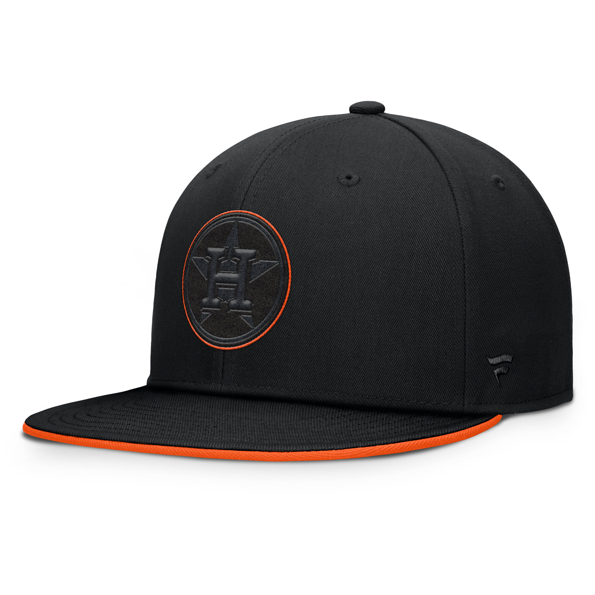 Men's Fanatics  Black Houston Astros Glint Snapback Hat