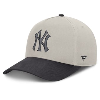 Men's Fanatics Stone/Graphite New York Yankees Wonder A-Frame Adjustable Hat