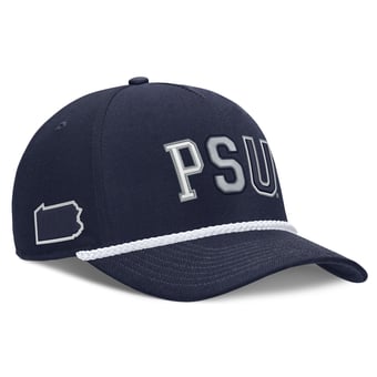 Unisex Nike Navy Penn State Nittany Lions 2026 Basketball Refresh 5-Panel Rope Rise Hat