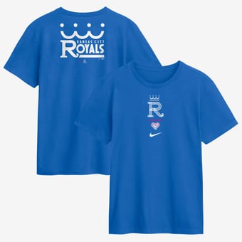 Men's Nike Blue Kansas City Royals 2026 City Connect 2-Hit T-Shirt