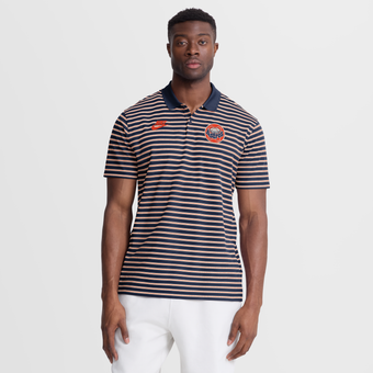 Men's Nike  Navy Houston Astros Cooperstown Collection Dri-FIT Victory Striped Polo