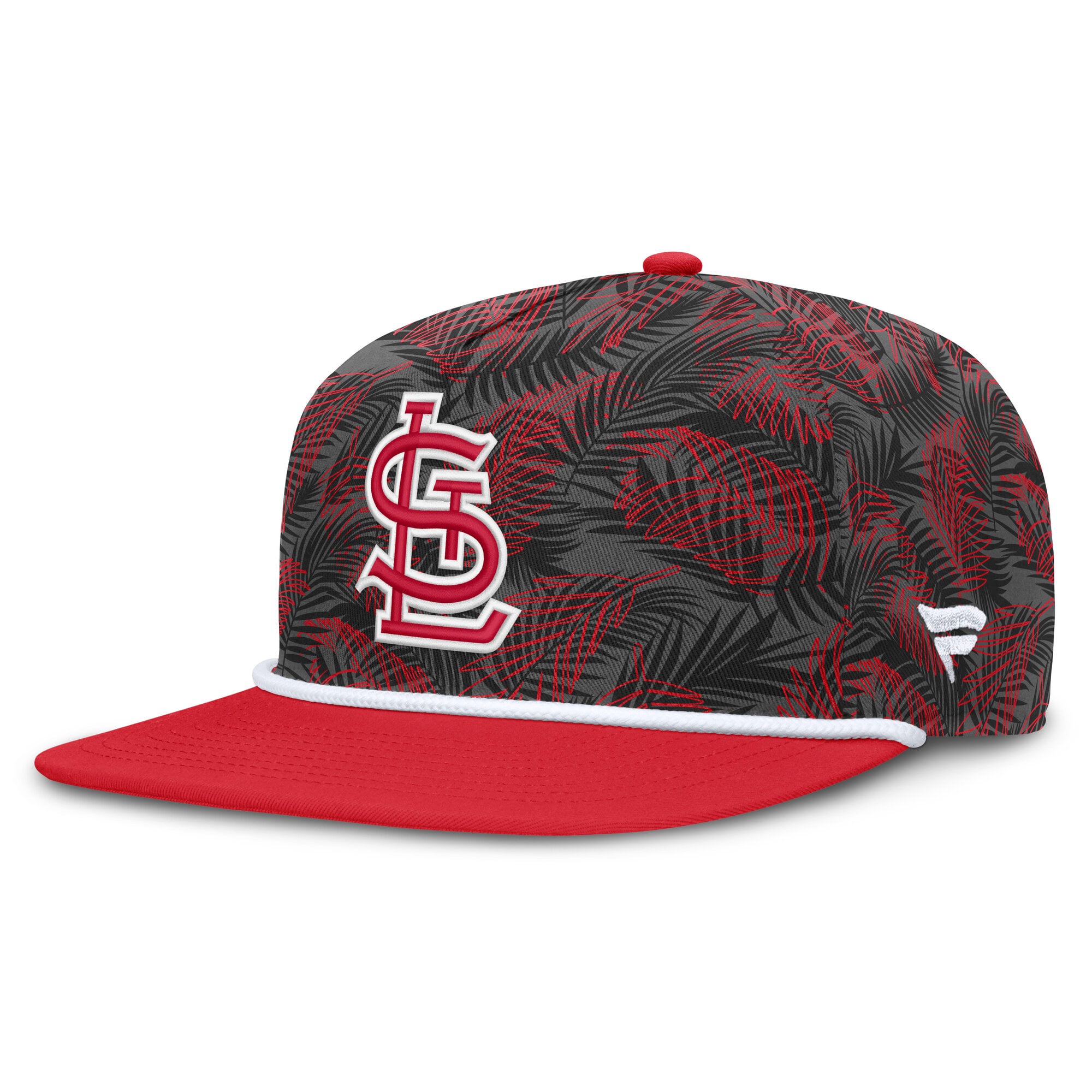 Men's Fanatics Gray/Red St. Louis Cardinals Spring Training Moon Golfer Adjustable Hat
