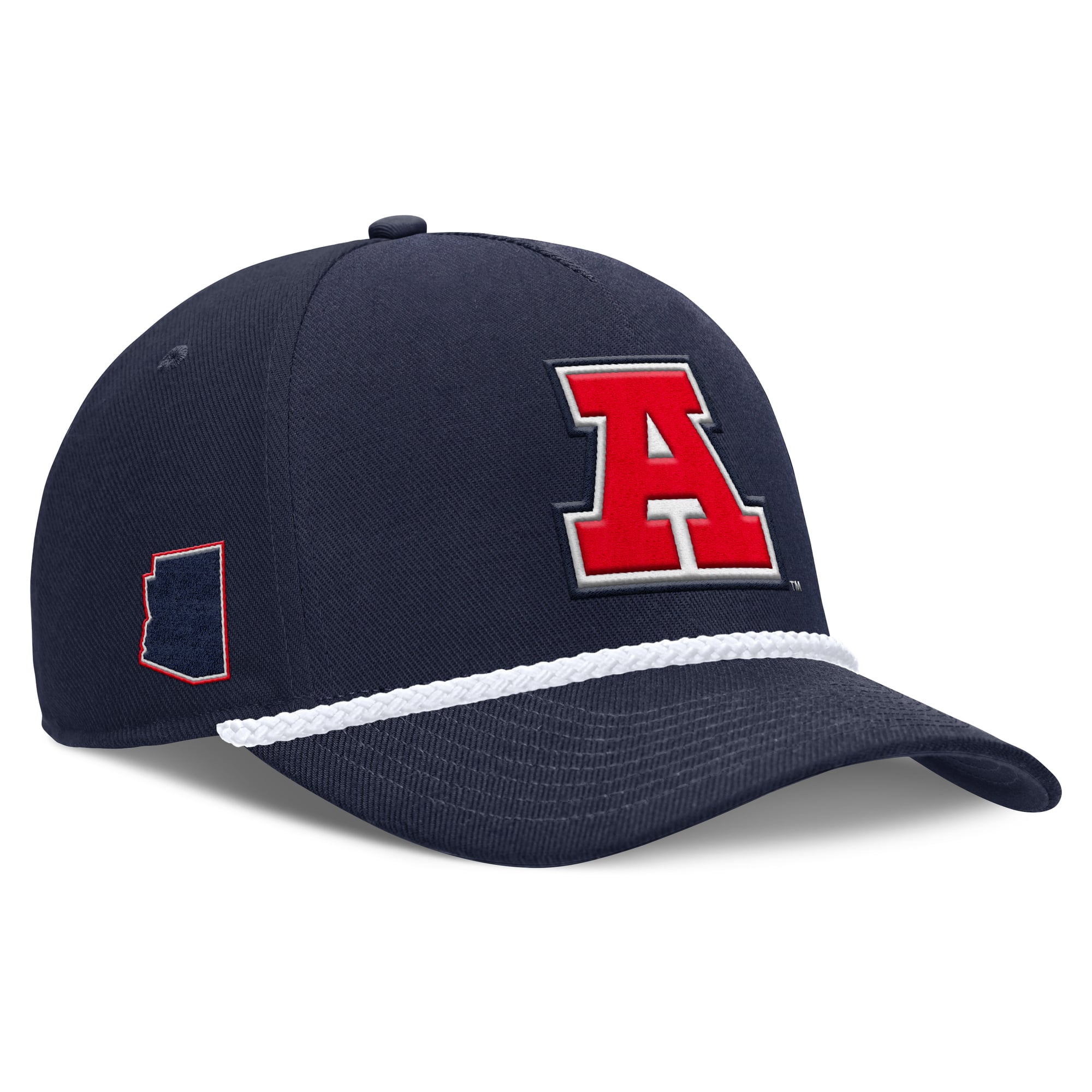 Unisex Nike Navy Arizona Wildcats 2026 Basketball Refresh 5-Panel Rope Rise Hat