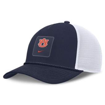 Unisex Nike Navy Auburn Tigers 2026 On-Field Gameday Rope Trucker Adjustable Hat