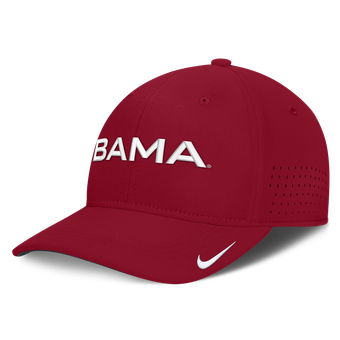 Men's Nike Crimson Alabama Crimson Tide Gameday Aerobill Swooshflex Dri-FIT Hat