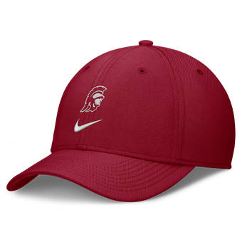 Men's Nike Cardinal USC Trojans Rise On-Field SwooshFlex Dri-FIT Flex Hat