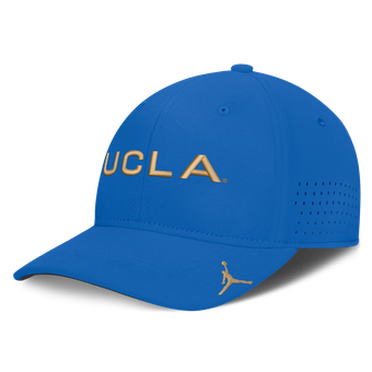 Men's Jordan Brand Blue UCLA Bruins Gameday Aerobill Swooshflex Dri-FIT Hat